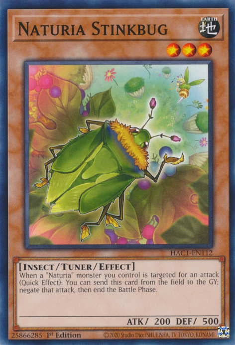 Naturia Stinkbug [HAC1-EN112] Common | Exor Games Truro