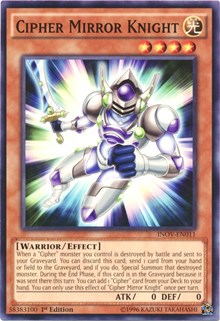 Cipher Mirror Knight [INOV-EN011] Common | Exor Games Truro