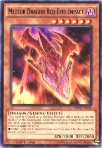 Meteor Dragon Red-Eyes Impact [INOV-EN028] Rare | Exor Games Truro