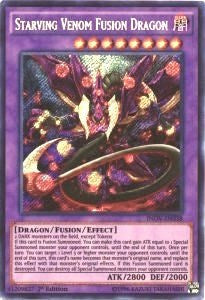 Starving Venom Fusion Dragon [INOV-EN038] Secret Rare | Exor Games Truro