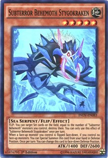 Subterror Behemoth Stygokraken [INOV-EN083] Super Rare | Exor Games Truro