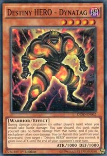 Destiny HERO - Dynatag [DESO-EN002] Super Rare | Exor Games Truro