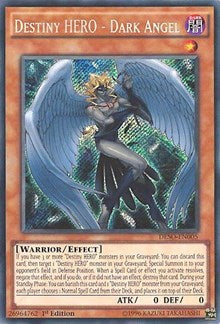 Destiny HERO - Dark Angel [DESO-EN005] Secret Rare | Exor Games Truro