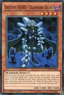 Destiny HERO - Diamond Dude [DESO-EN009] Super Rare | Exor Games Truro