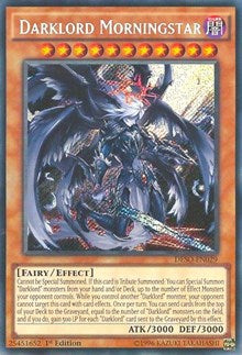 Darklord Morningstar [DESO-EN029] Secret Rare | Exor Games Truro