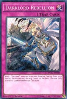 Darklord Rebellion [DESO-EN036] Secret Rare | Exor Games Truro