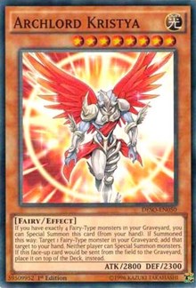 Archlord Kristya [DESO-EN050] Super Rare | Exor Games Truro