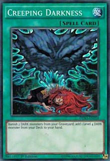 Creeping Darkness [DESO-EN058] Super Rare | Exor Games Truro