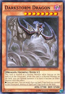 Darkstorm Dragon [OP03-EN024] Common | Exor Games Truro