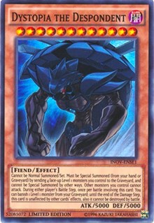 Dystopia the Despondent [INOV-ENSE1] Super Rare | Exor Games Truro