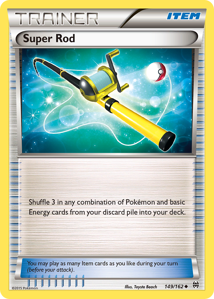 Super Rod (149/162) [XY: BREAKthrough] | Exor Games Truro