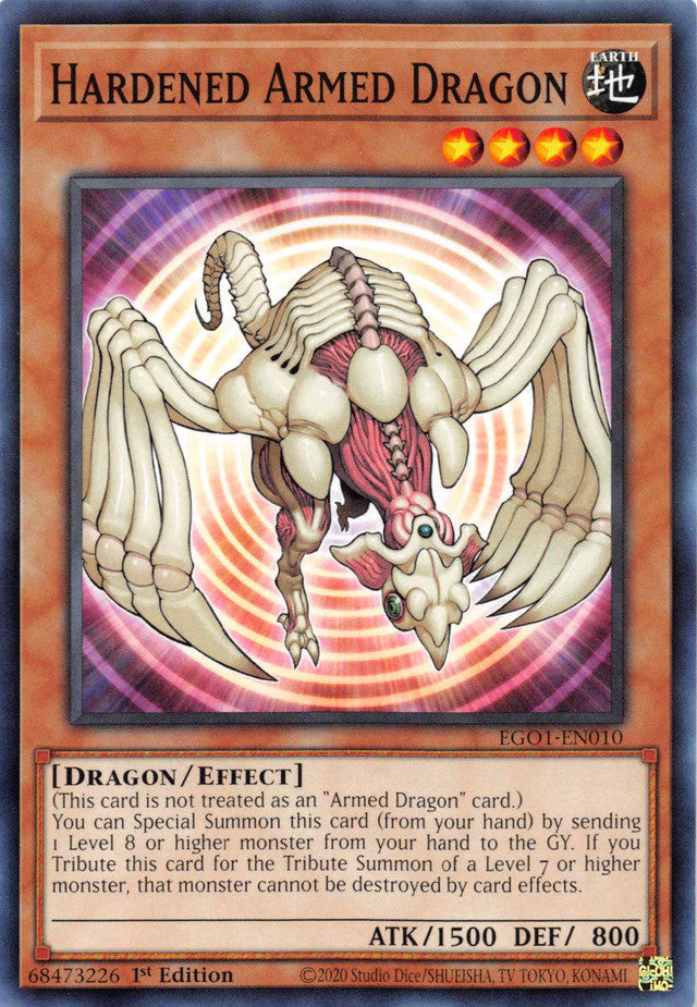 Hardened Armed Dragon [EGO1-EN010] Common | Exor Games Truro