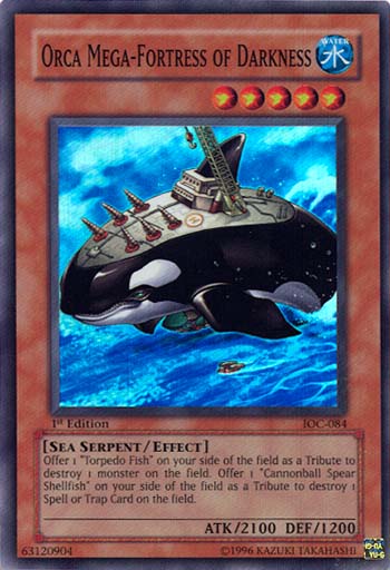 Orca Mega-Fortress of Darkness [IOC-084] Super Rare | Exor Games Truro