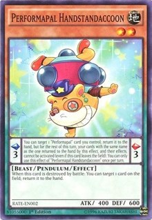 Performapal Handstandaccoon [RATE-EN002] Common | Exor Games Truro