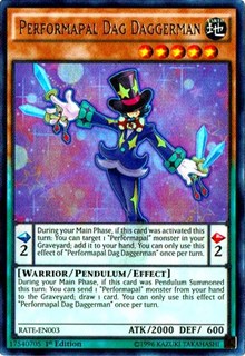 Performapal Dag Daggerman [RATE-EN003] Ultra Rare | Exor Games Truro