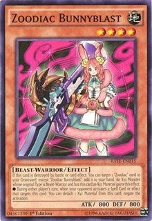 Zoodiac Bunnyblast [RATE-EN015] Common | Exor Games Truro