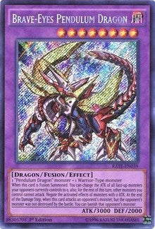 Brave-Eyes Pendulum Dragon [RATE-EN039] Secret Rare | Exor Games Truro