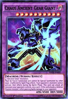 Chaos Ancient Gear Giant [RATE-EN041] Super Rare | Exor Games Truro