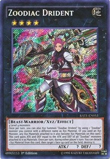 Zoodiac Drident [RATE-EN053] Secret Rare | Exor Games Truro