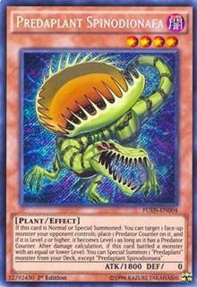 Predaplant Spinodionaea [FUEN-EN004] Secret Rare | Exor Games Truro