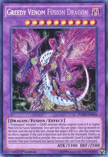 Greedy Venom Fusion Dragon [FUEN-EN010] Secret Rare | Exor Games Truro