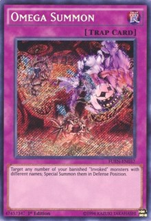 Omega Summon [FUEN-EN037] Secret Rare | Exor Games Truro