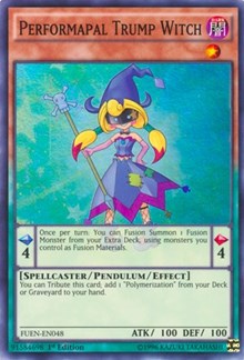 Performapal Trump Witch [FUEN-EN048] Super Rare | Exor Games Truro