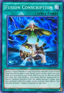 Fusion Conscription [FUEN-EN057] Super Rare | Exor Games Truro