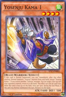 Yosenju Kama 1 [SP17-EN004] Common | Exor Games Truro