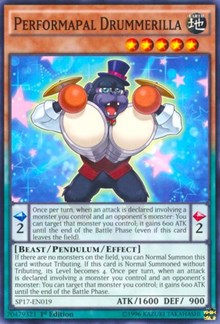 Performapal Drummerilla (Starfoil) [SP17-EN019] Starfoil Rare | Exor Games Truro