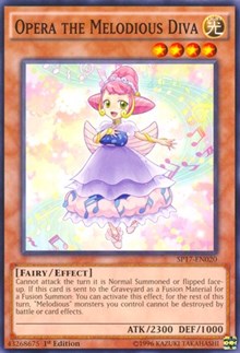 Opera the Melodious Diva (Starfoil) [SP17-EN020] Starfoil Rare | Exor Games Truro