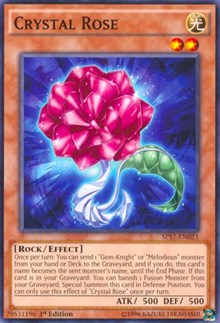 Crystal Rose (Starfoil) [SP17-EN021] Starfoil Rare | Exor Games Truro