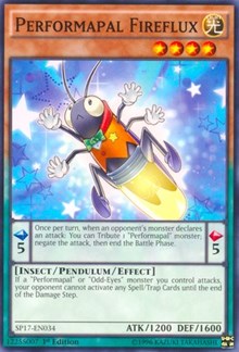 Performapal Fireflux [SP17-EN034] Common | Exor Games Truro