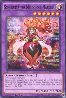 Schuberta the Melodious Maestra (Starfoil) [SP17-EN035] Starfoil Rare | Exor Games Truro