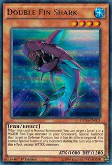 Double Fin Shark [DUSA-EN001] Ultra Rare | Exor Games Truro