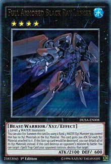 Full Armored Black Ray Lancer [DUSA-EN008] Ultra Rare | Exor Games Truro