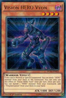 Vision HERO Vyon [DUSA-EN021] Ultra Rare | Exor Games Truro