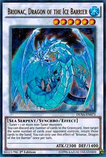 Brionac, Dragon of the Ice Barrier [DUSA-EN073] Ultra Rare | Exor Games Truro