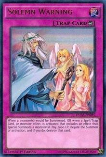 Solemn Warning [DUSA-EN085] Ultra Rare | Exor Games Truro