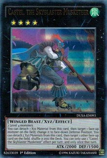 Castel, the Skyblaster Musketeer [DUSA-EN093] Ultra Rare | Exor Games Truro