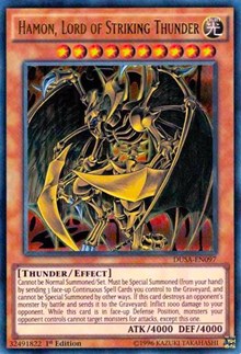 Hamon, Lord of Striking Thunder [DUSA-EN097] Ultra Rare | Exor Games Truro