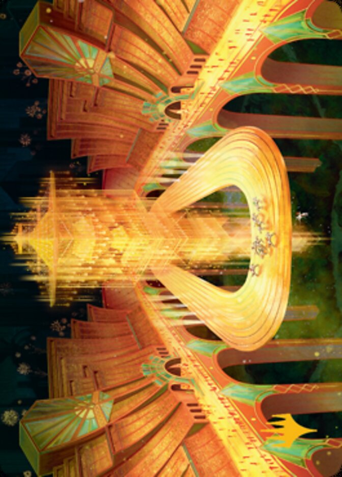 Racers' Ring Art Card (Gold-Stamped Signature) [Streets of New Capenna Art Series] | Exor Games Truro