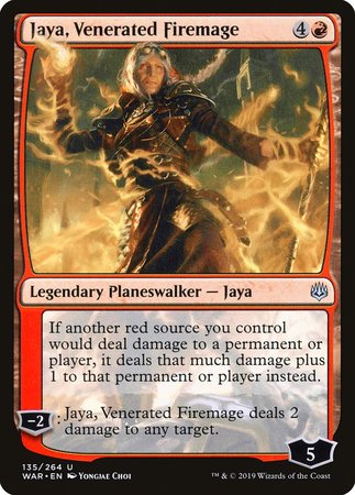 Jaya, Venerated Firemage [War of the Spark] | Exor Games Truro