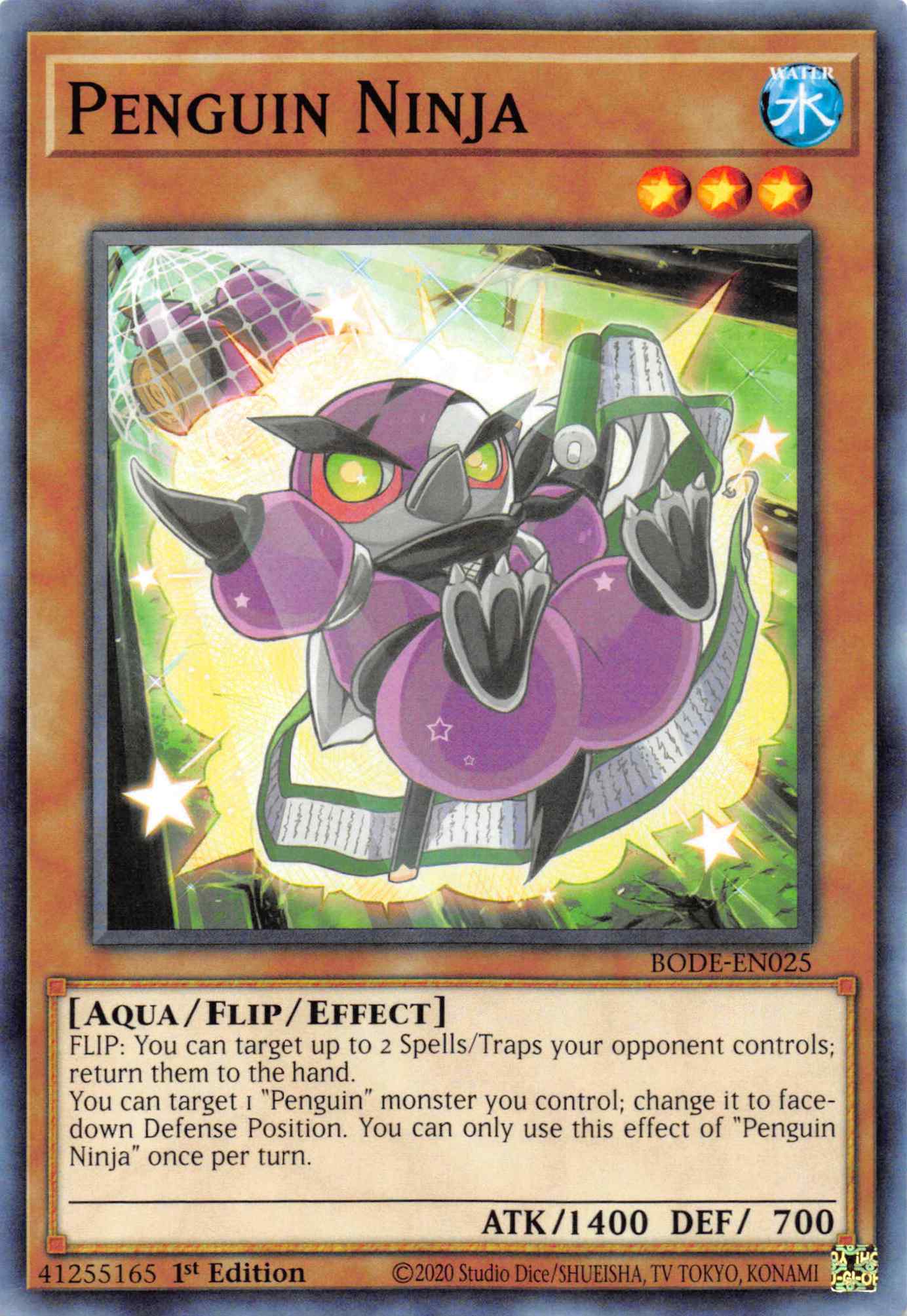 Penguin Ninja [BODE-EN025] Common | Exor Games Truro