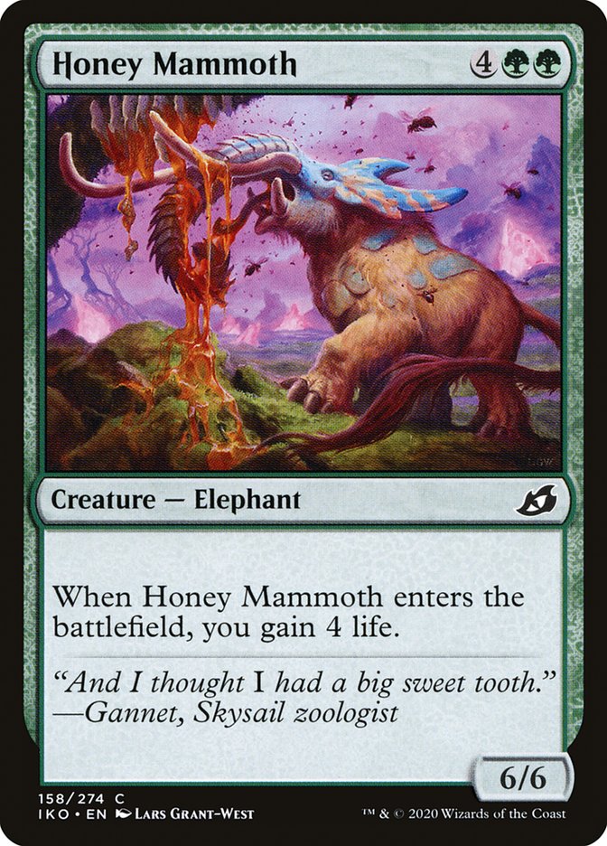 Honey Mammoth [Ikoria: Lair of Behemoths] | Exor Games Truro