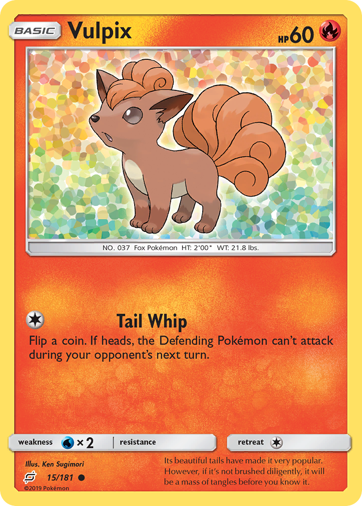 Vulpix (15/181) [Sun & Moon: Team Up] | Exor Games Truro