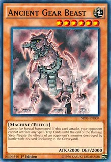 Ancient Gear Beast [SR03-EN007] Common | Exor Games Truro