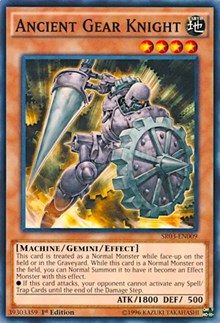 Ancient Gear Knight [SR03-EN009] Common | Exor Games Truro