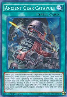 Ancient Gear Catapult [SR03-EN021] Super Rare | Exor Games Truro