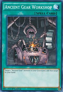 Ancient Gear Workshop [SR03-EN024] Common | Exor Games Truro